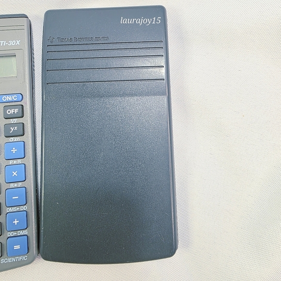 Texas Instruments TI-30X Scientific Calculator Works Made In Italy 1992 - Picture 3 of 12